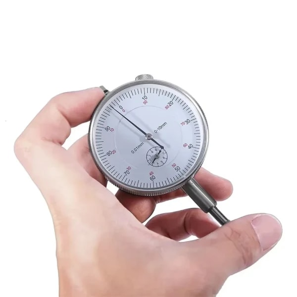 Precisión de resolución 0,01 Medidor de precisión de indicador de dial de 0-10 mm, herramienta de instrumento de medición