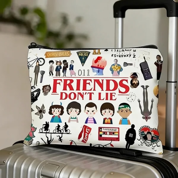 Bolsa de Maquillaje para Programa de Televisión 2026 - Linda Bolsa Multifuncional con Cierre para Mujer, Bolsa para Guardar Joyas, Bolsa de Almacenamiento Pequeña Perfecta para Viajes