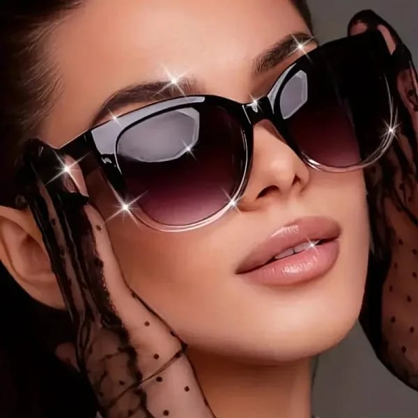1 unidad de gafas de sol retro europeas y americanas a la moda para hombres y mujeres, tendencia versátil, protección solar de verano y protección UV fr