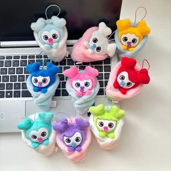 Around Korea Twice Park Jihyo Hirai Momo Sun Chaeyoung Momo encantador chupete muñeco de peluche colgante regalo para Amigo