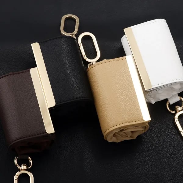 Bolsa de tela de almacenamiento Simple y creativa, bolso de compras ecológico de gran capacidad, llavero, bolso práctico, abalorio, accesorio único, regalo