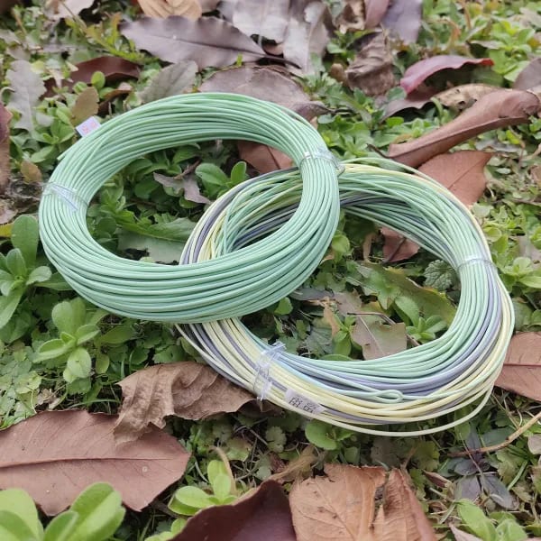 Línea de pesca con mosca flotante Aventik DT, línea de pesca con mosca doble cónica de 85 pies, 1-8WT para trucha, salmón, lubina, agua dulce/salada