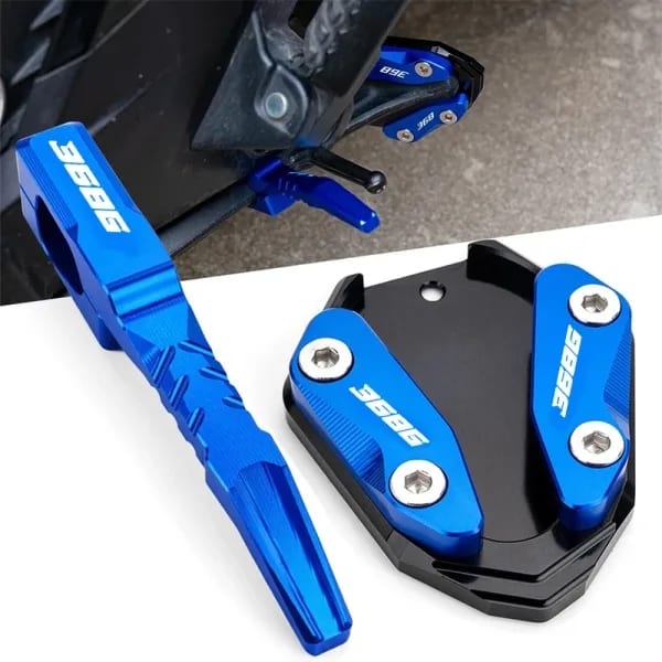 Para ZONTES 368G 368E 368K 501G 2024-2026 368 G E K: Alargador de Soporte Lateral para Válvula de Neumático de Motocicleta, Pedal Auxiliar