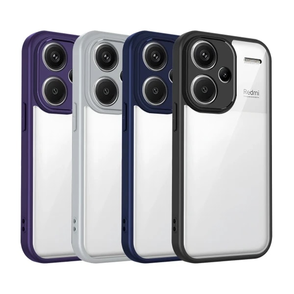 Para Xiaomi Redmi Note 13 Pro Plus 5G funda con cojín de aire parachoques de silicona transparente mate funda trasera dura para Redmi Note 13 Pro +