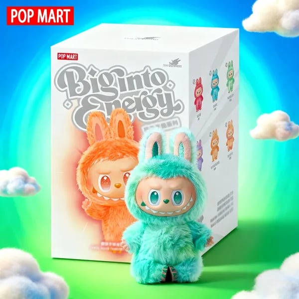 Muñeca Labubu - Regalo perfecto - 100% original genuino, color Macron - Es el regalo perfecto para niños, familiares y amigos.
