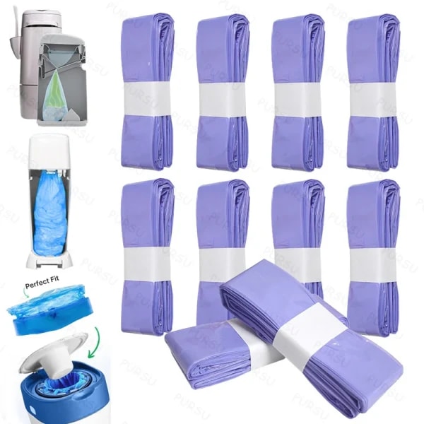 Bolsas de basura para pañales, repuestos para Tommee Tippee Sangenic Simplee o Twist&click, para Angelcare, Genie Trash, 1/5/10 Uds.