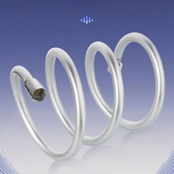 Manguera de ducha de silicona súper suave de 2m/1,5 m/1,0 m, pistola anti-torsión, tubo de baño de metal, tubo de agua largo, tubo de pvc de alta calidad