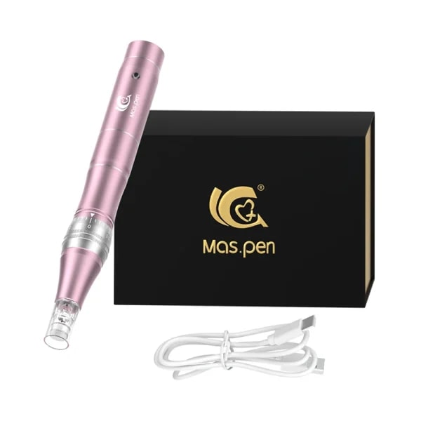 Derma Pen recargable/Mas Pen L1, herramienta para el cuidado de la piel ideal para el hogar, funciona en una caja de regalo lujosa