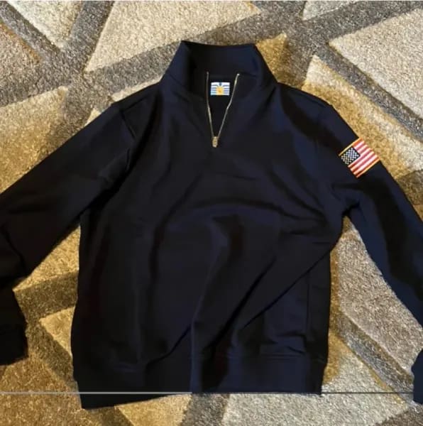 Sudadera Vintage Y2K con Bordado, Cuello Alto, Cierre de Cremallera, Estilo Holgado, Informal, Deportivo, Streetwear, Unisex para Hombre