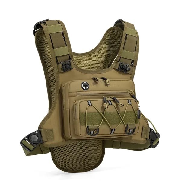 Mochila de pecho para correr, chaleco deportivo para exteriores, mochila para senderismo, carreras, maratón, bolsa táctica deportiva para hombres y mujeres, mochila de camping