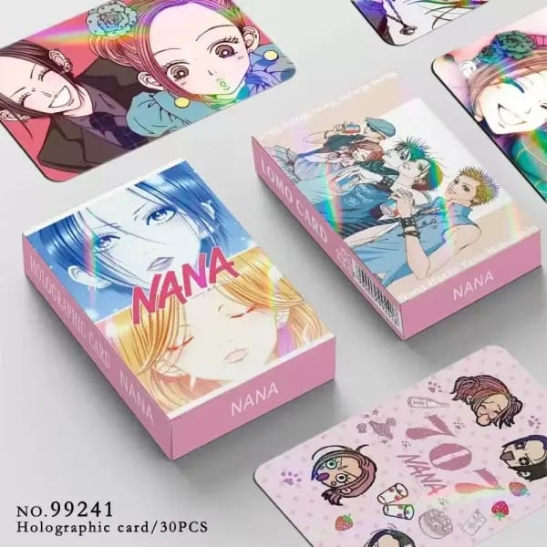 Álbum de Tarjetas Fotográficas HD de Manga Japonesa NANA, 30 Piezas, Komatsu Nana y Oosaki, Tarjetas Coleccionables LOMO, Set de Regalo para Fans