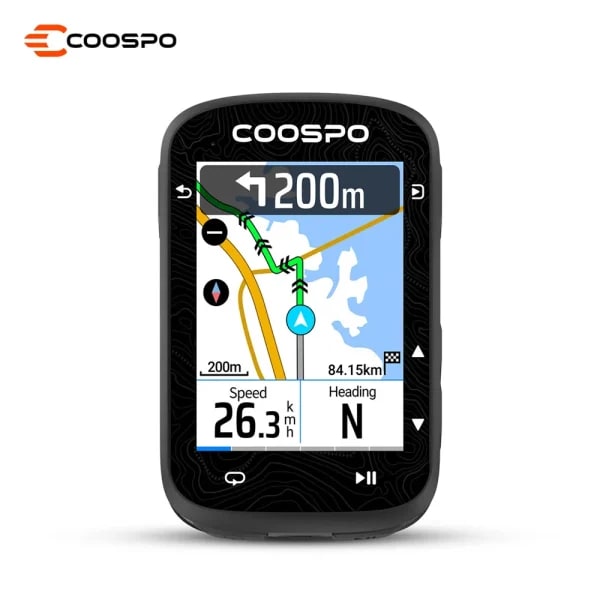 Nuevo ordenador COOSPO CS600 con pantalla táctil para bicicleta, GPS, mapa colorido, navegación, ordenador inalámbrico para ciclismo, odómetro de entrenamiento interior