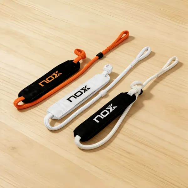 Cuerda Profesional Nox, Paquete Individual, Agarre Seguro, Elimina el Riesgo de Perder la Raqueta, Experiencia de Tenis Estable, Enfoque en el Rendimiento