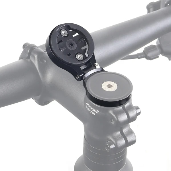 Soporte para Ciclocomputador BKPTX, Soporte para Cronómetro de Bicicleta, Soporte para GPS, Soporte para Ordenador en la Tapa Superior del Manillar, Soporte para Teléfono para Garmin, Bryton, Cateye, Wahoo