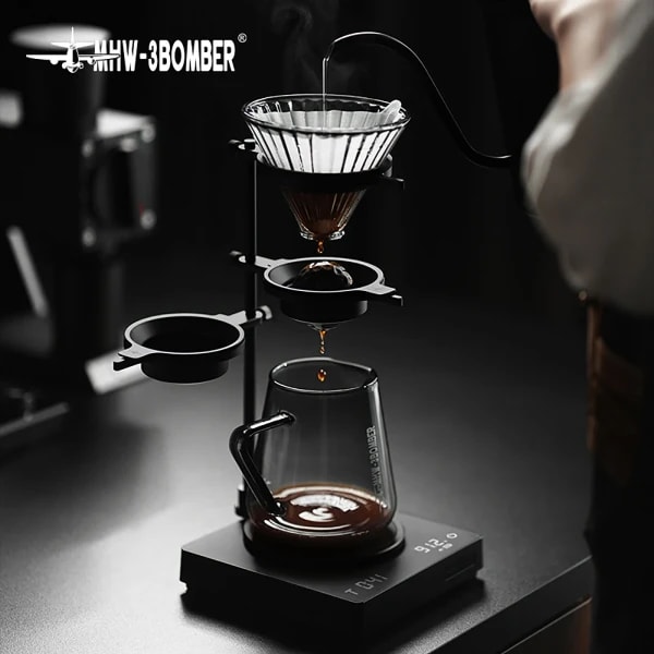 MHW-3BOMBER Bolas de enfriamiento para café de goteo, paquete de 2, bolas de hielo de acero inoxidable para café de goteo, herramientas de barista para el hogar