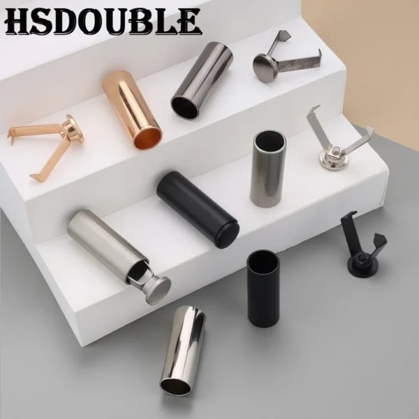 10 juegos de cerraduras de extremo de cordón de Metal, extremos de cuerda, Clips de tapón para cordones, bolsos, cordón de ropa, manualidades DIY