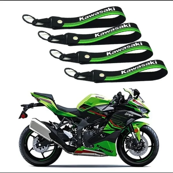 Nuevo 1 llavero de motocicleta Kawasaki adecuado para llavero Kawasaki Ninja400 decoración colgante de llave de motocicleta