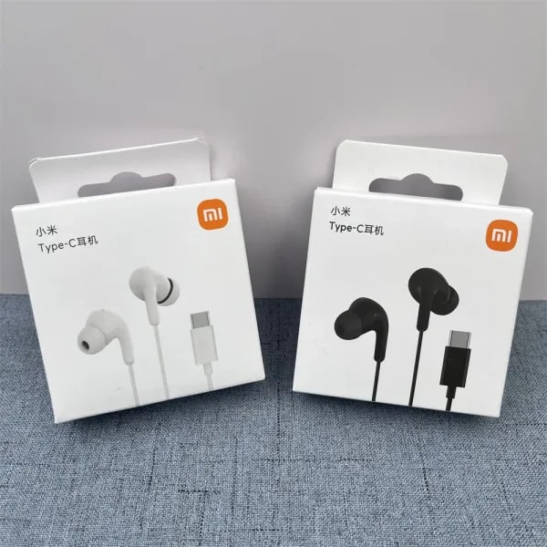 Audífonos originales Xiaomi tipo C para música, deportes, juegos, con cable tipo C, para Redmi, POCO, Huawei, Samsung