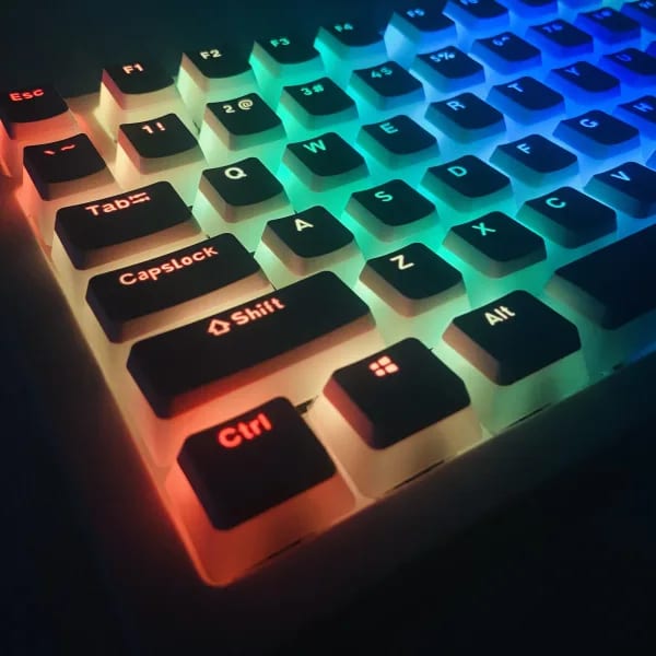 Teclas Pudding Transparentes OEM PBT para Teclado Mecánico Personalizado, Teclado para Juegos, 68 75 80 95 108