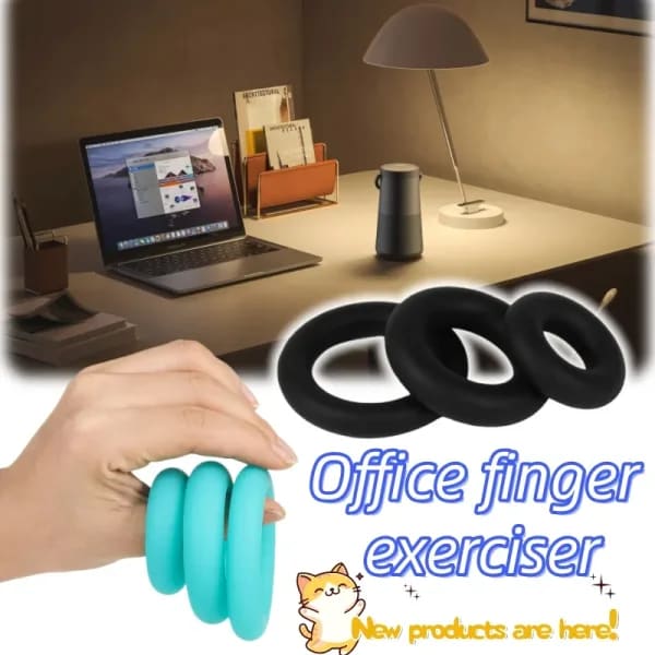 Anillos de descompresión de 3 tamaños, expansión de articulación de muñeca, dispositivo de agarre de fuerza para dedo, equipo de Fitness multifuncional para el hogar para adultos y hombres