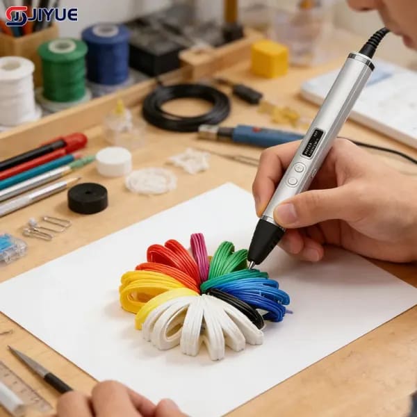 Pluma de impresión 3d profesional con pantalla Oled, control de temperatura y extrusión rápida para niños y adultos, dibujo y garabatos