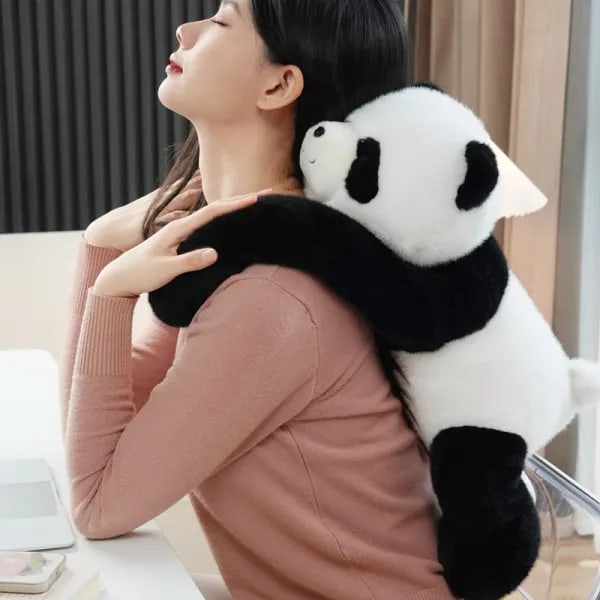 Peluche de Animal de Brazos Largos, Peluche Suave y Perezoso, Peluche de Panda Grande, Almohada de Descompresión Suave