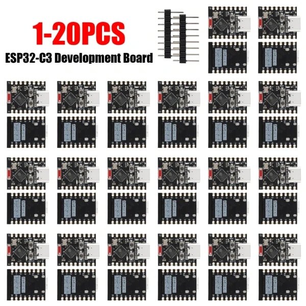 Placa de desarrollo ESP32-C3 de 1 a 20 piezas, placa de desarrollo ESP32 SuperMini, placa de desarrollo ESP32, WiFi, Bluetooth para Arduino XCW
