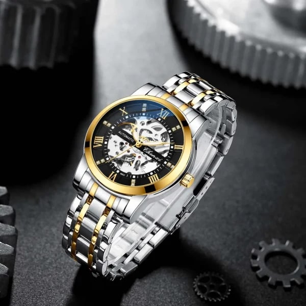 Reloj Mecánico Automático CHENXI para Hombre, Diseño Hueco, Elegante, Resistente al Agua para Uso Diario, Relojes para Hombre, Regalo, Reloj Hombre