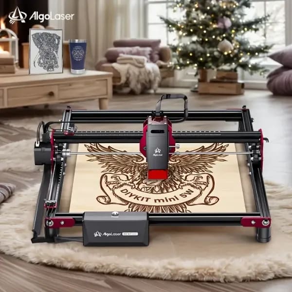 ORTUR máquina cortadora de grabado láser CNC rodillo rotativo DIY impresora herramienta de grabado potente carpintería Metal madera cuero acrílico