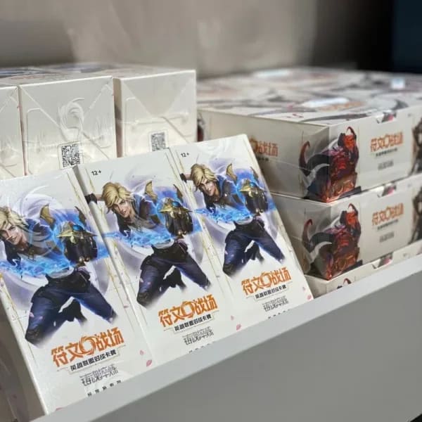 Riftbound TCG 1,0 origen y 2,0 forjado en Spirit Serise Booster Pack versión china colección tarjetas sorpresa juguetes regalos Booster