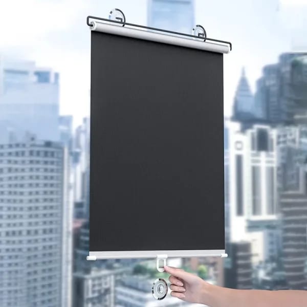 Tienda de ventanas enrollables sin persianas de taladro, artículos de decoración para el hogar, decoración, persiana opaca, perforación de día y noche, persiana enrollable para exteriores