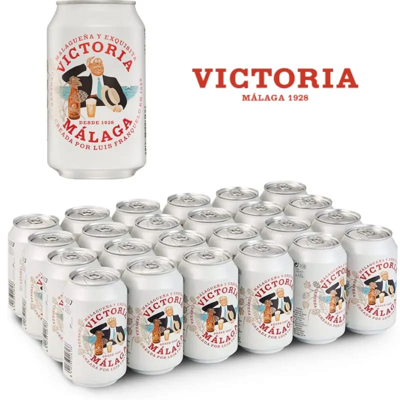 Pack 24 cervezas Victoria 33cl - Oferta