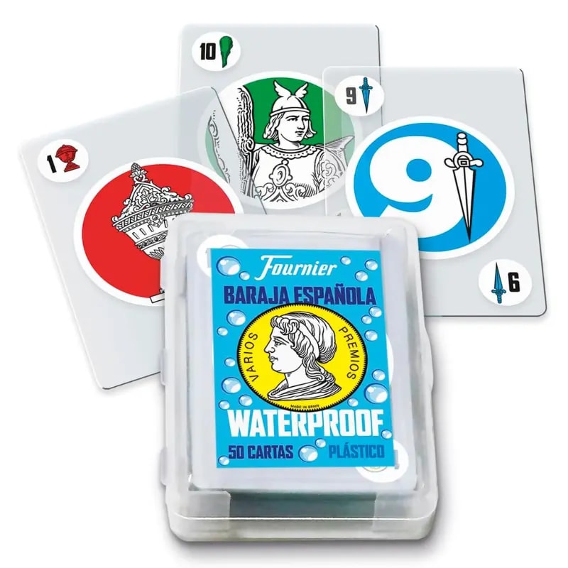 Baraja de cartas española impermeable Fournier