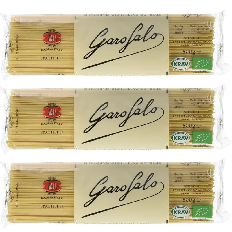 Pack x3 Pasta Spaghetti Garofalo Bio