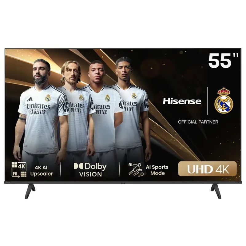 Smart TV Hisense 55″ UHD 4K con Modo Juego