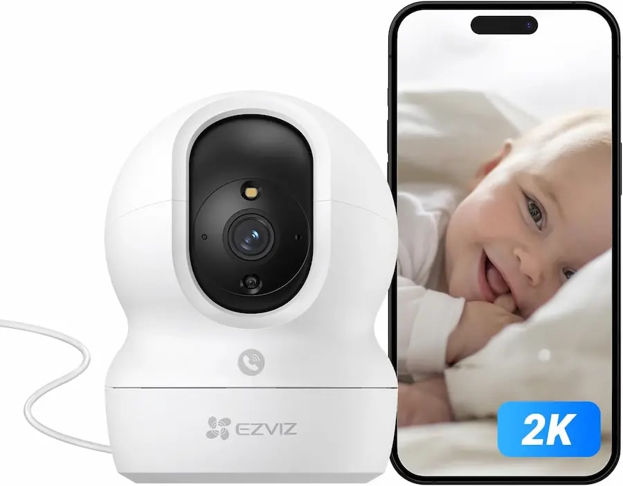 EZVIZ CP1 2K Cámara Vigilancia WiFi 3MP