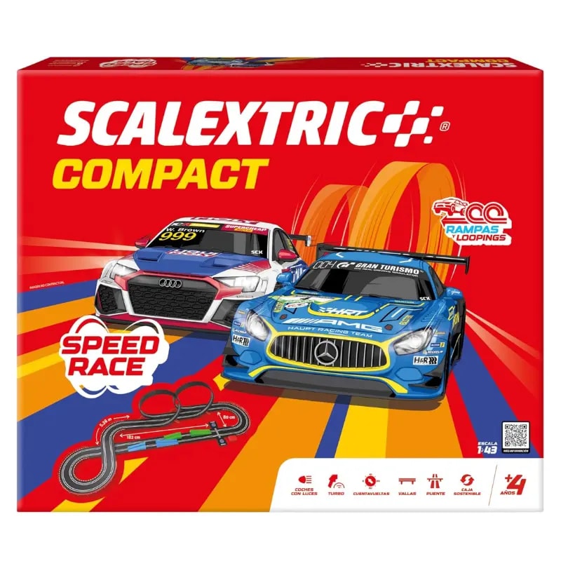 Circuito SCALEXTRIC Compact Speed Race [OFERTA]