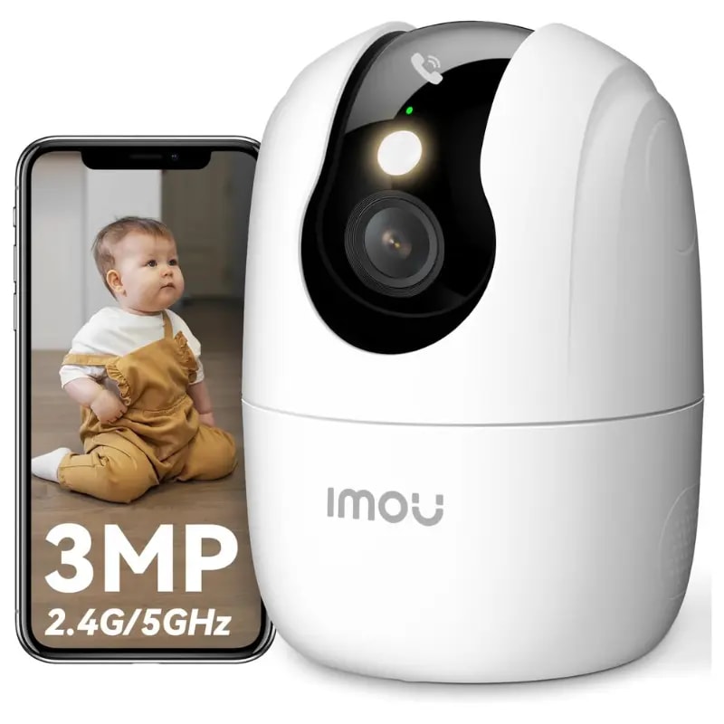 Cámara IP WiFi Interior 2K con Detección y Seguimiento