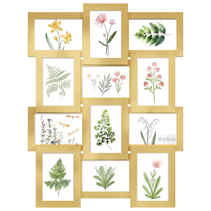 12x Marcos de fotos para Pared 10 x 15 cm [OFERTA]