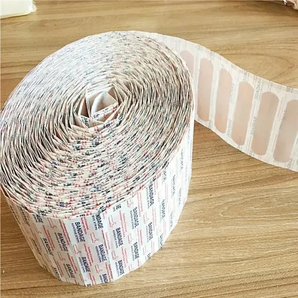100 unids/lote tirita transpirable vendaje impermeable primeros auxilios vendaje para heridas cinta médica yeso para heridas kits de emergencia Bandaids