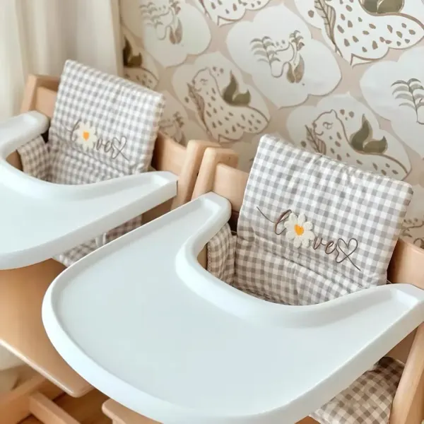 1 Uds. Cojín para silla alta, 1 Uds., soporte para silla alta, accesorios de alimentación para niños y bebés, almohadilla de repuesto para comida de bebé para Stokk
