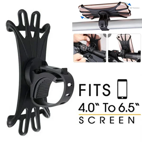 Accesorios para cochecito de bebé, soporte para teléfono móvil, estante Universal giratorio 360 para cochecito de bebé, soporte para teléfono para dispositivo GPS iPhone
