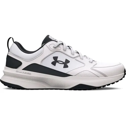 Under Armour Charged Edge Zapatillas de Entrenamiento, Hombre, Blanco (White White Black), 41 EU