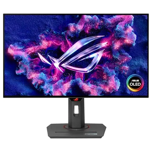 ASUS ROG Strix OLED XG27AQDMG - Monitor Gaming WOLED 27 Pulgadas 1440P, 240 Hz, 0,03 ms, disipador Personalizado, Antiparpadeo, Care, Brillo Uniforme, G-Sync, DisplayWidget Center