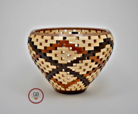 Hand turned wooden bowls