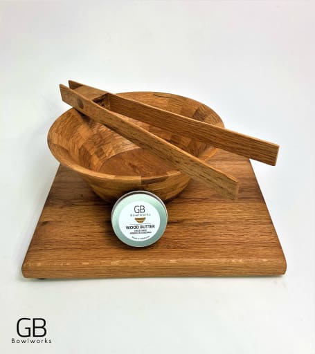 Hand turned wooden bowls