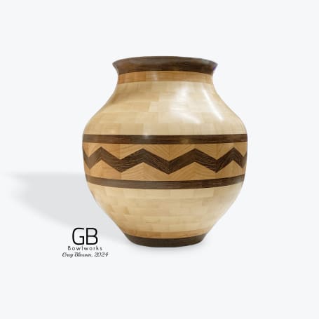 Hand turned wooden bowls