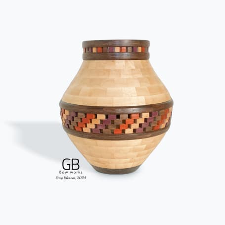 Hand turned wooden bowls