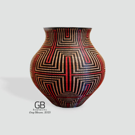 Hand turned wooden bowls