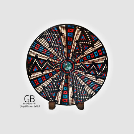 Hand turned wooden bowls